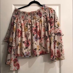 Yumi Kim off the shoulder blouse